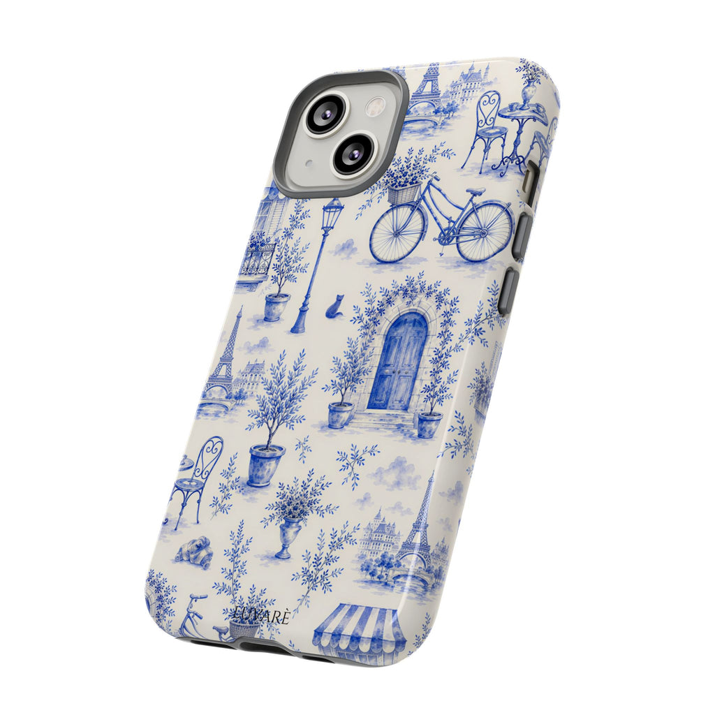 Paris Blue Toile Case