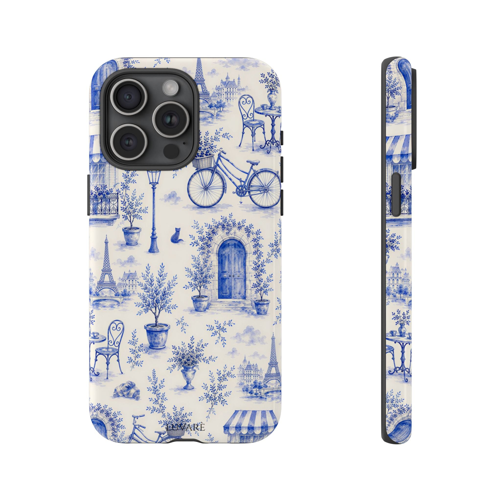 Paris Blue Toile Case