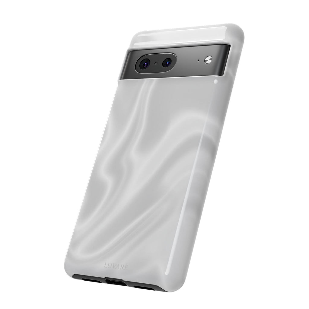 Pearl Marble Tough Phone Case — Durable Slim Impact Protection