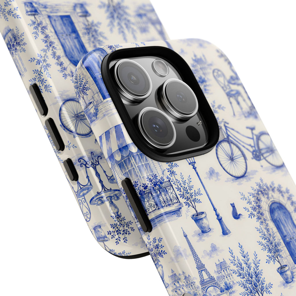 Paris Blue Toile Case