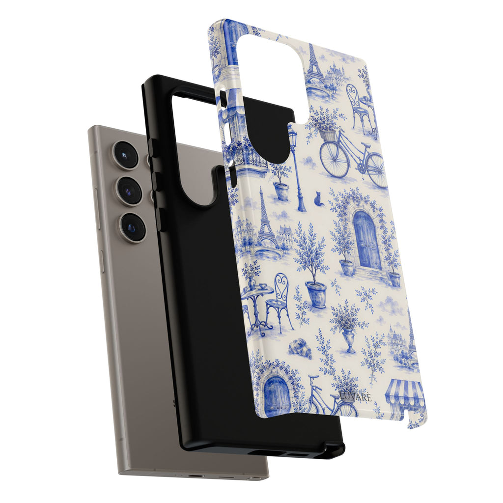 Paris Blue Toile Case