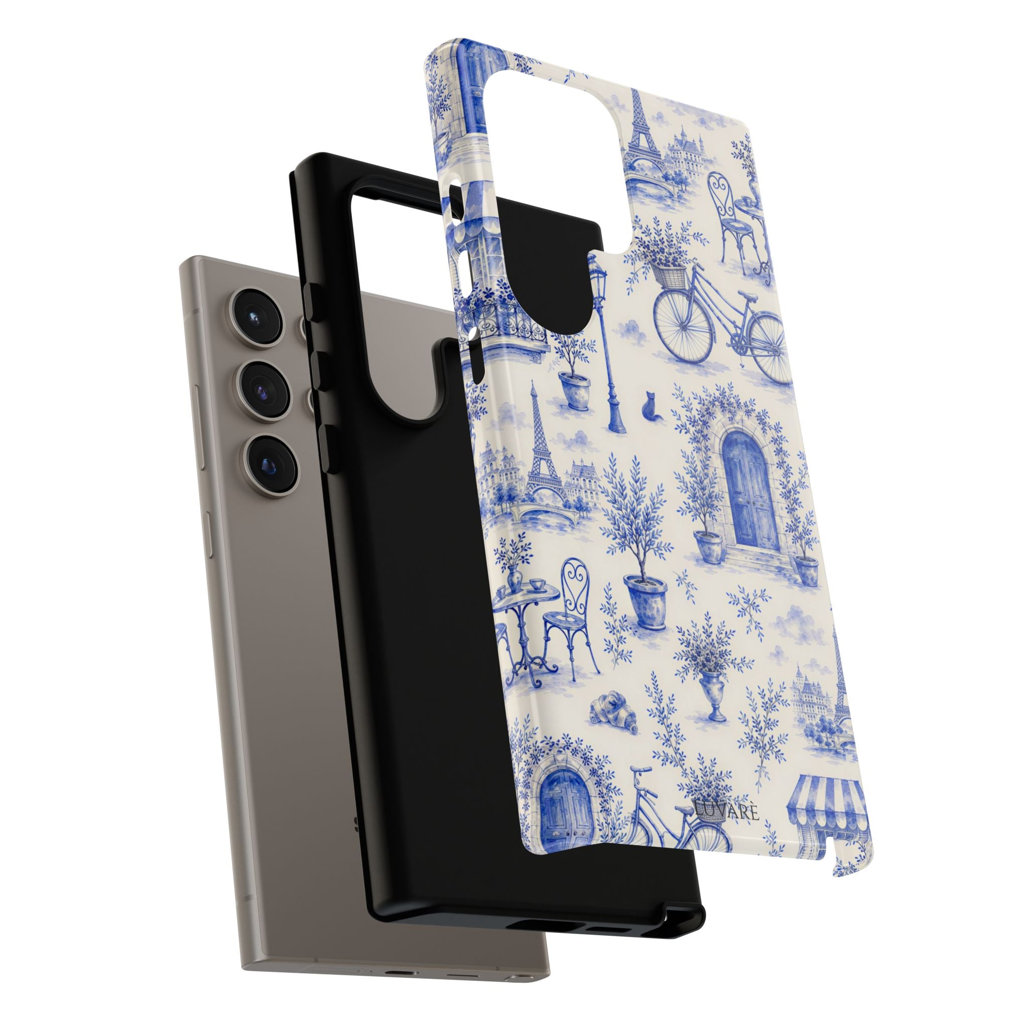 Paris Blue Toile Case