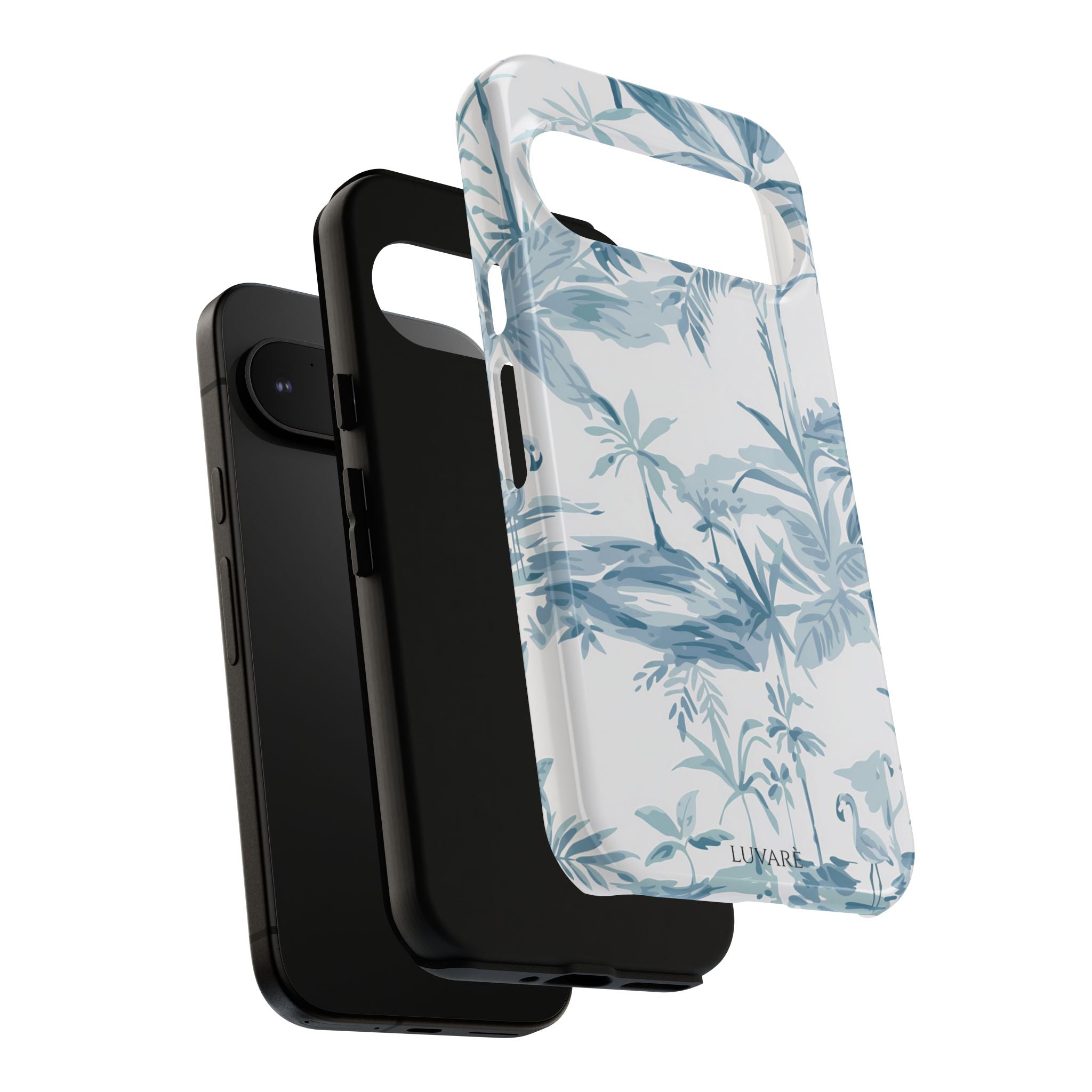 Tropical Palm Toile Case