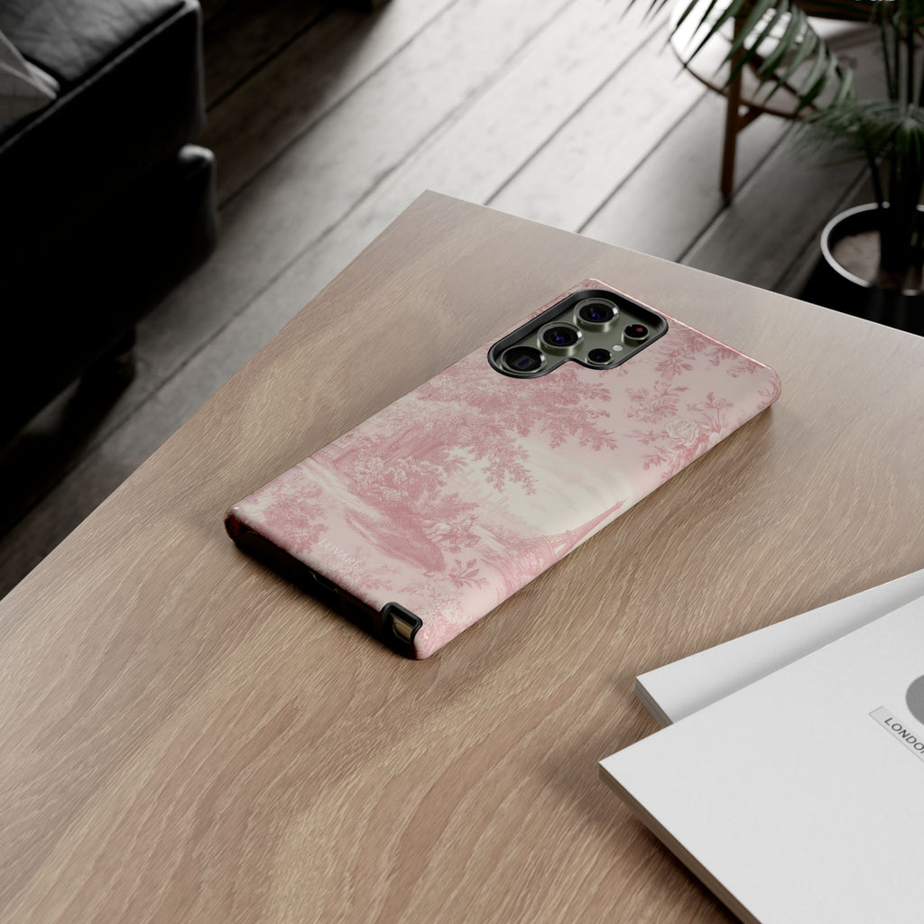 Pink Vintage Toile Case