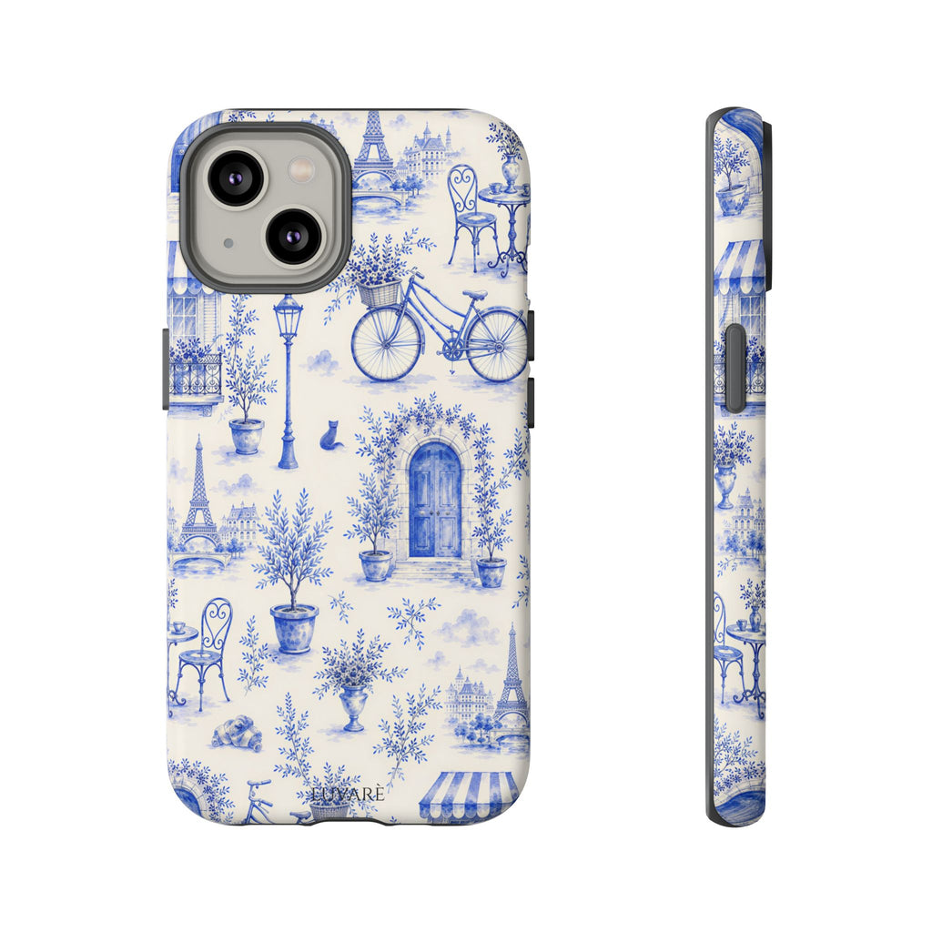 Paris Blue Toile Case