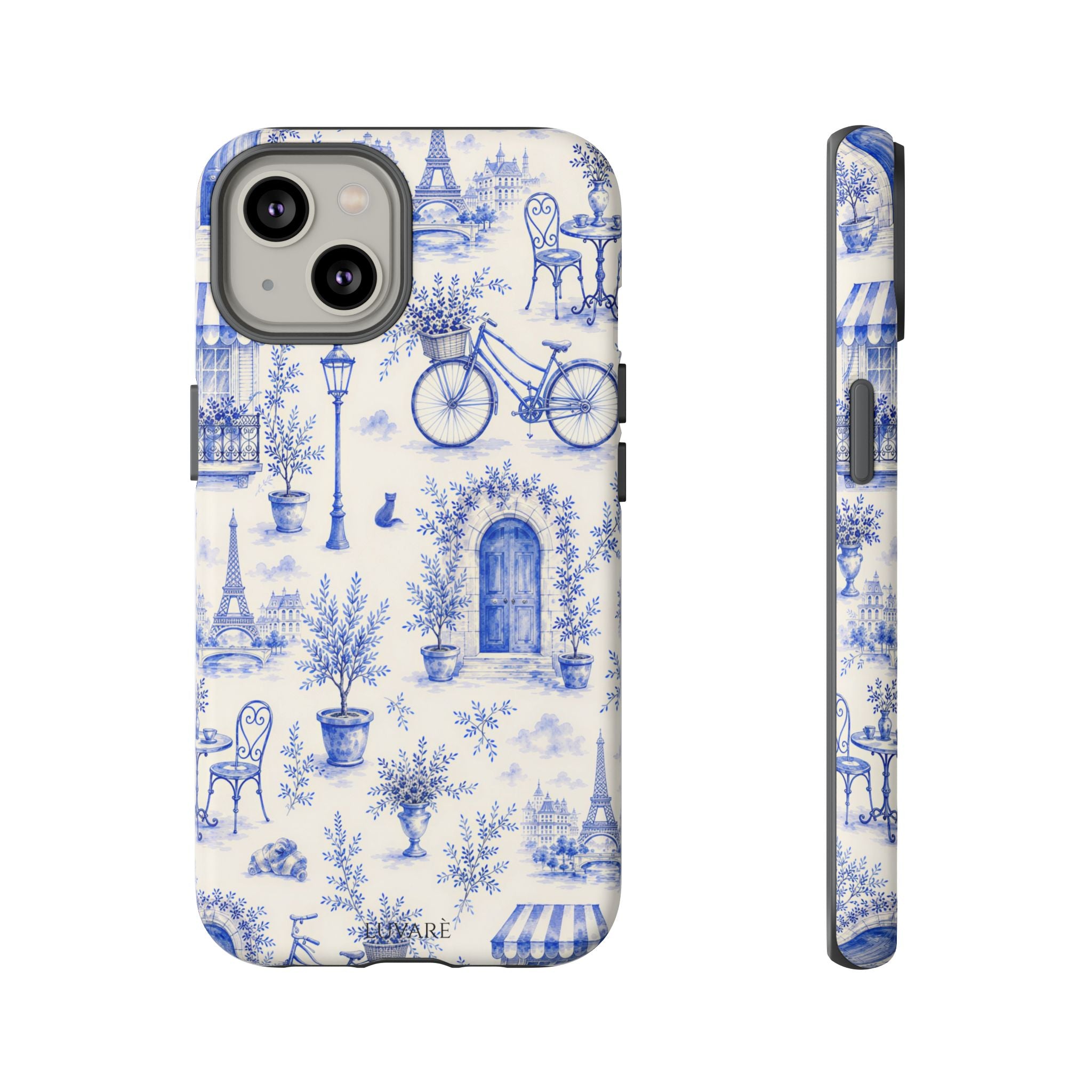 Paris Blue Toile Case