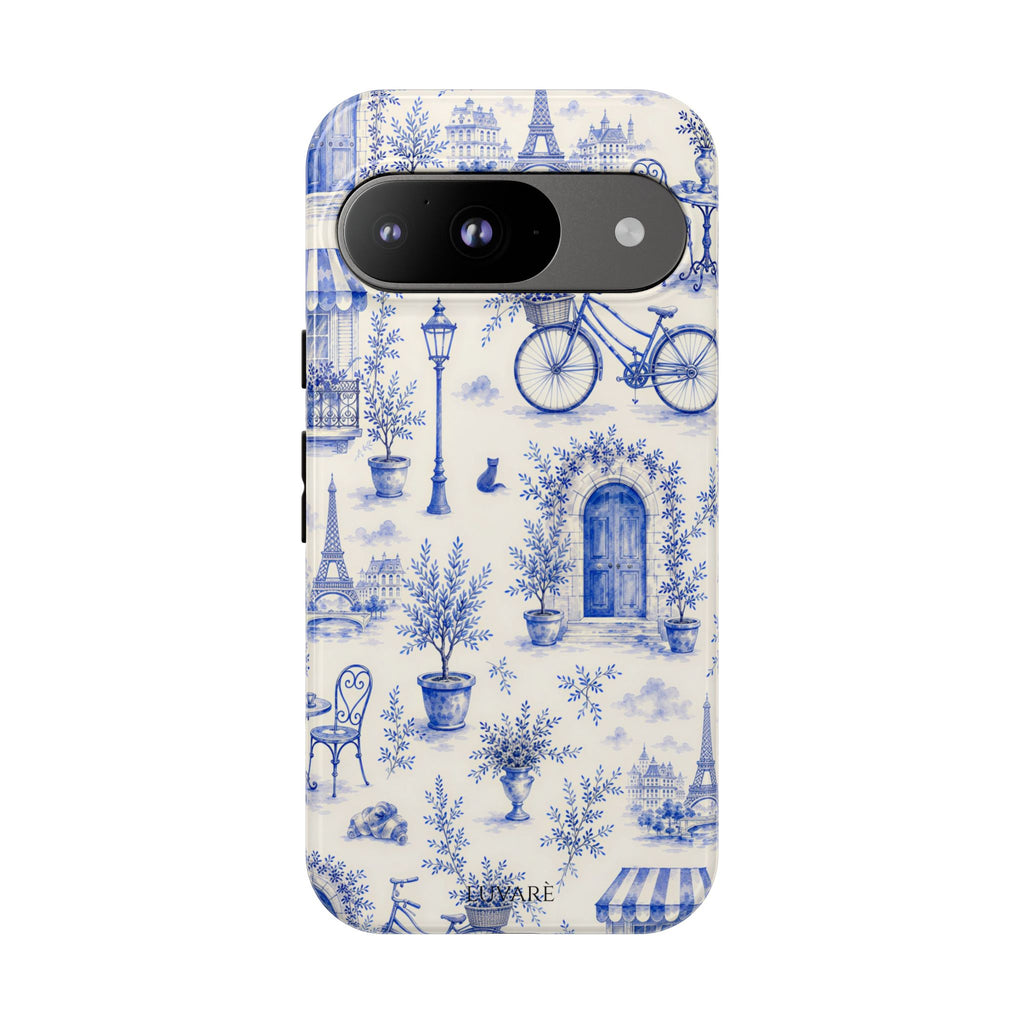 Paris Blue Toile Case