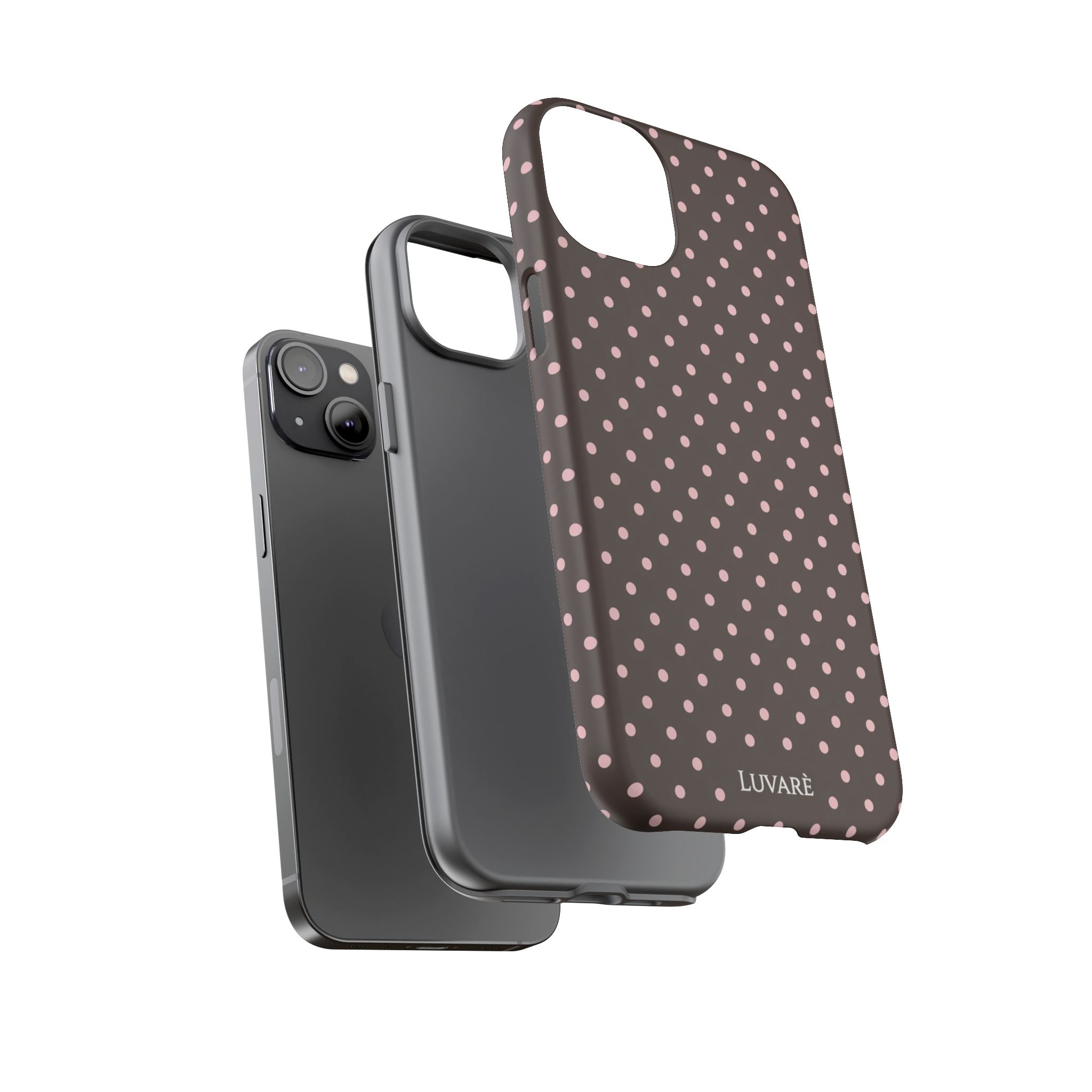 Brown Polka Dot Phone Case