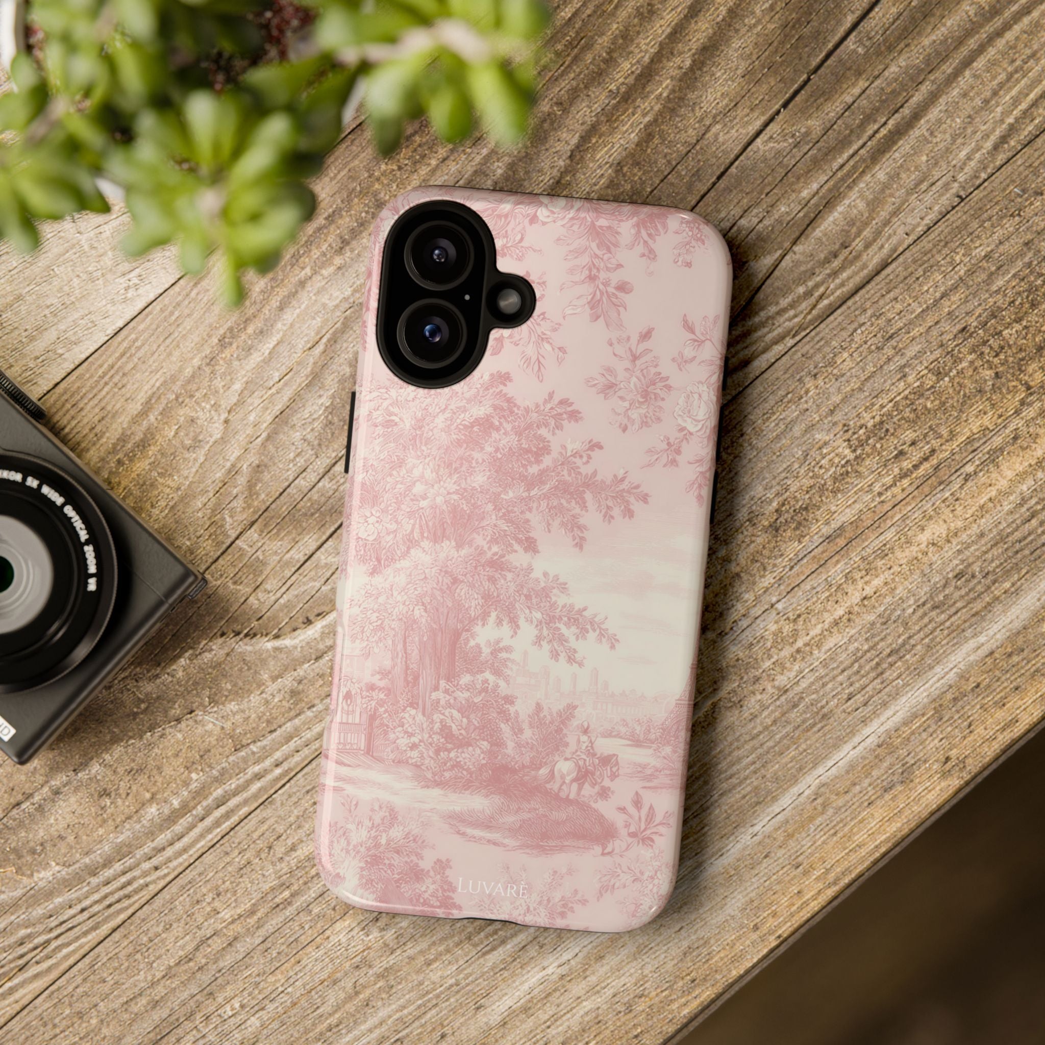 Pink Vintage Toile Case