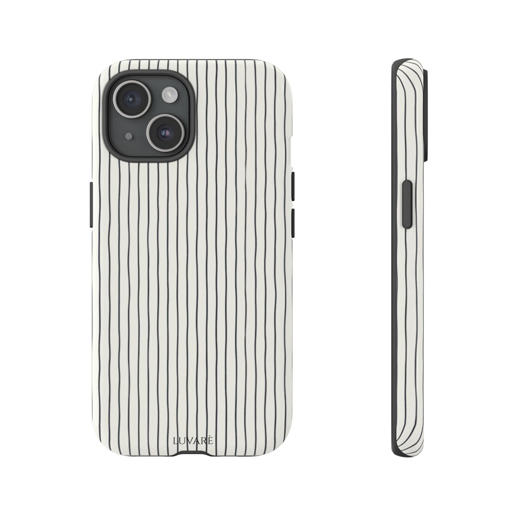 Black Pinstripe Case
