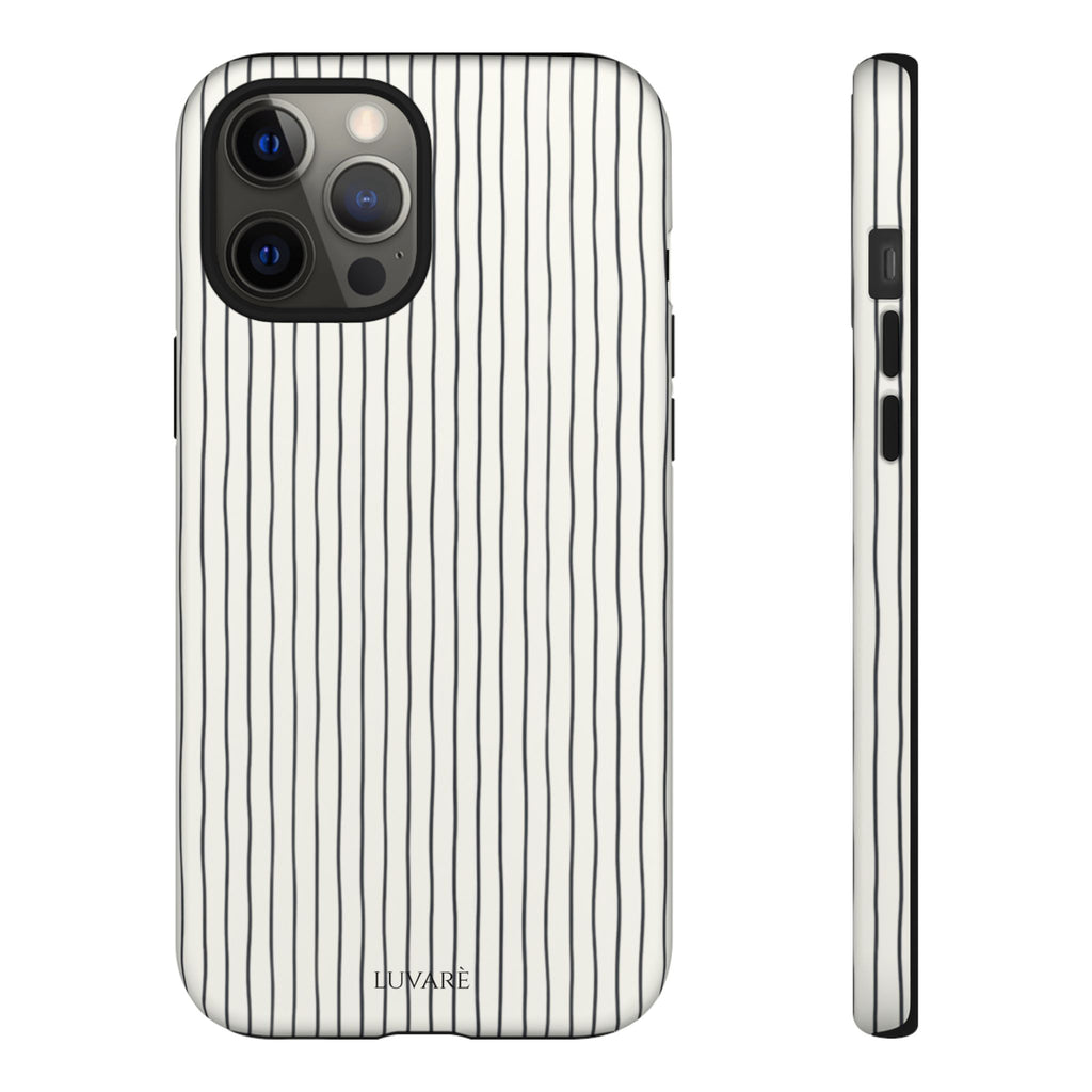 Black Pinstripe Case