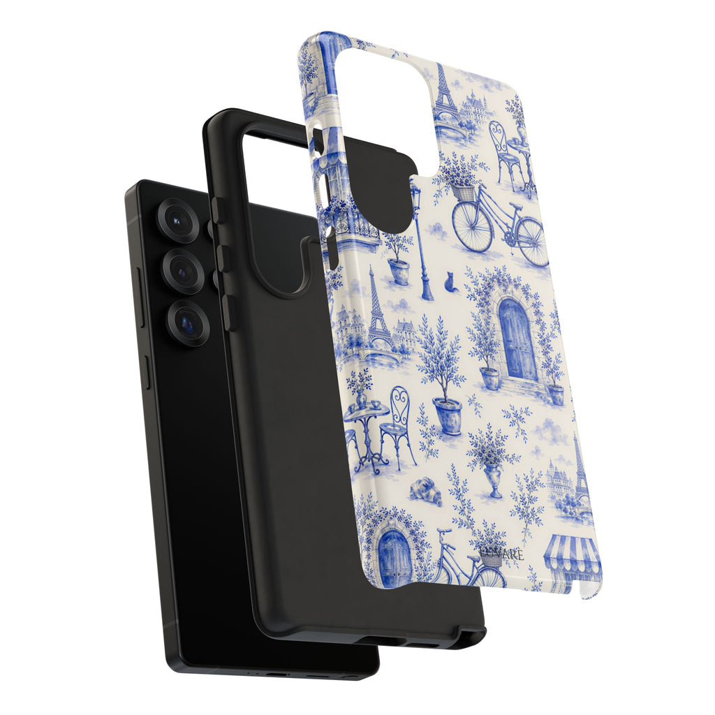 Paris Blue Toile Case