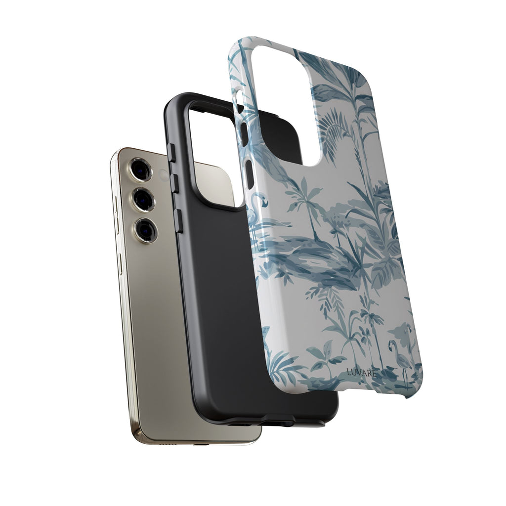 Tropical Palm Toile Case