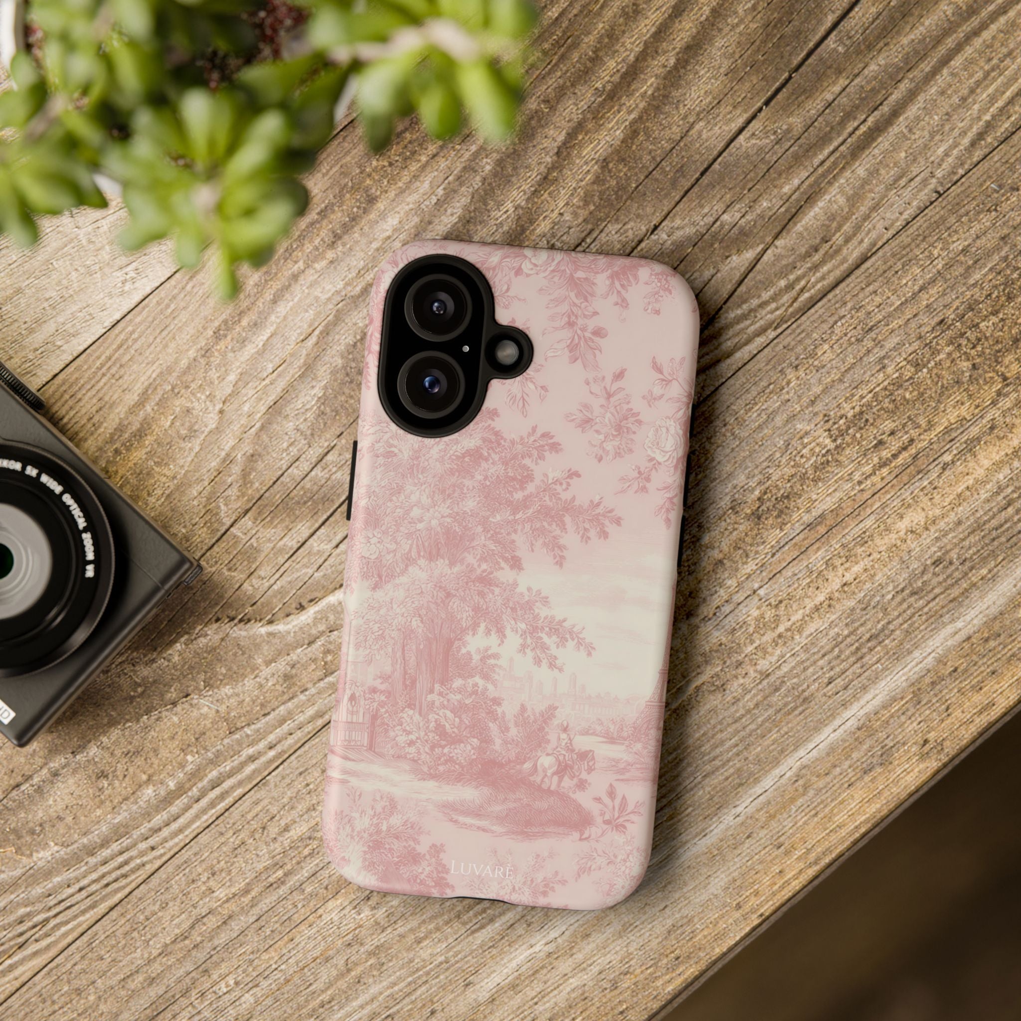 Pink Vintage Toile Case