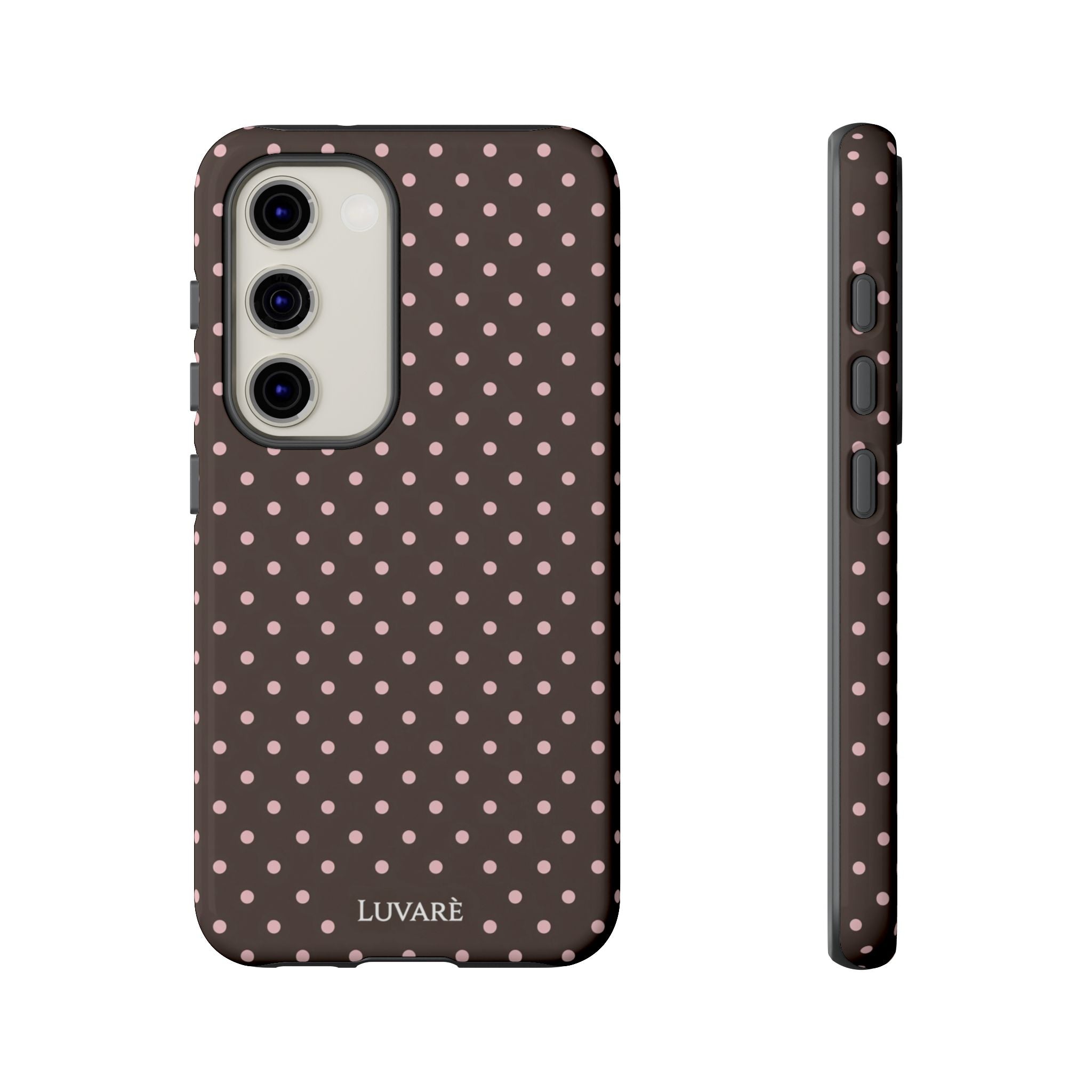 Brown Polka Dot Phone Case