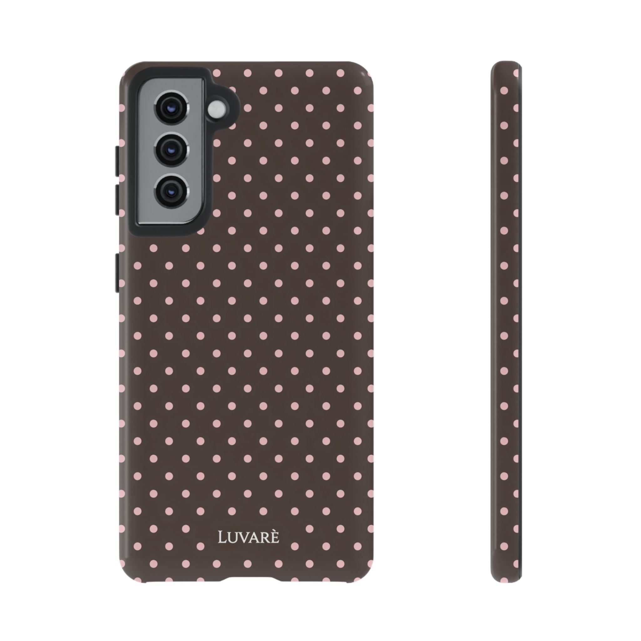 Brown Polka Dot Phone Case