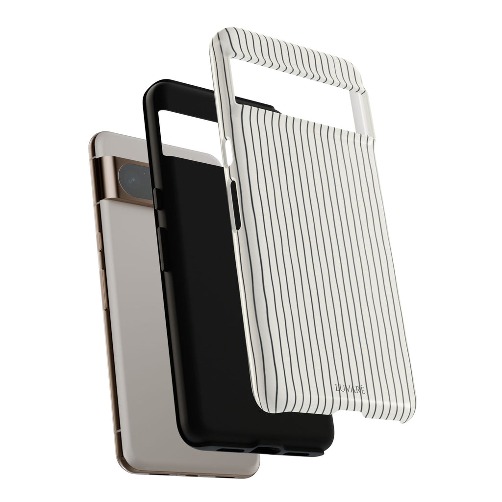 Black Pinstripe Case