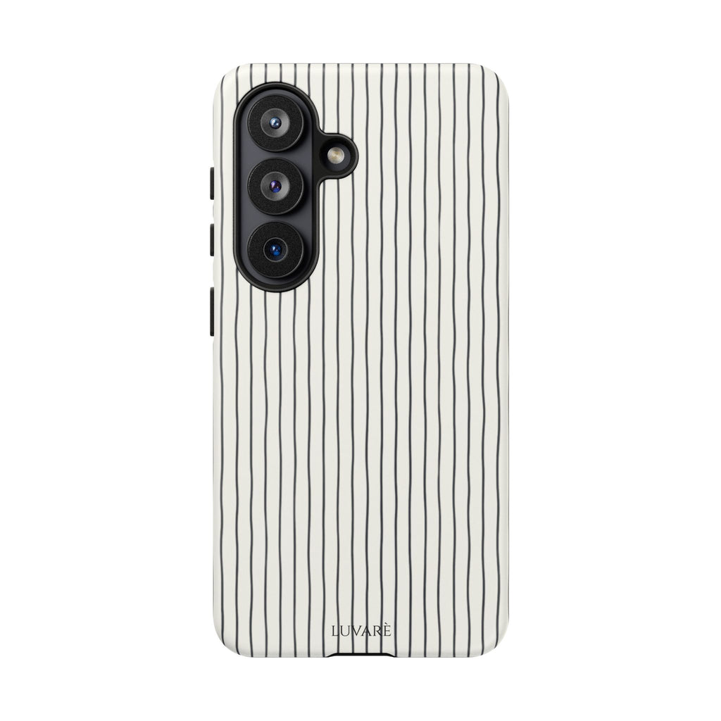 Black Pinstripe Case