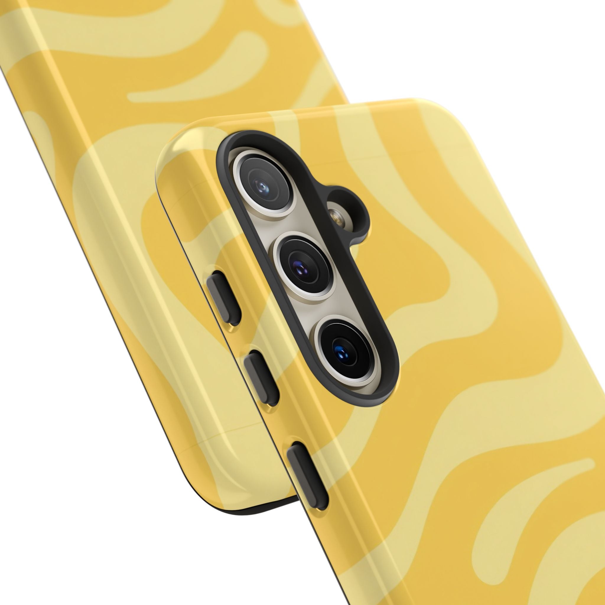 Yellow Retro Swirl Case