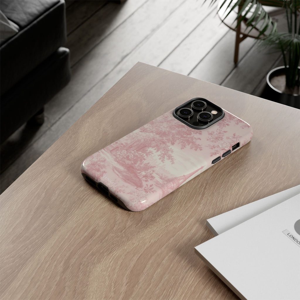 Pink Vintage Toile Case
