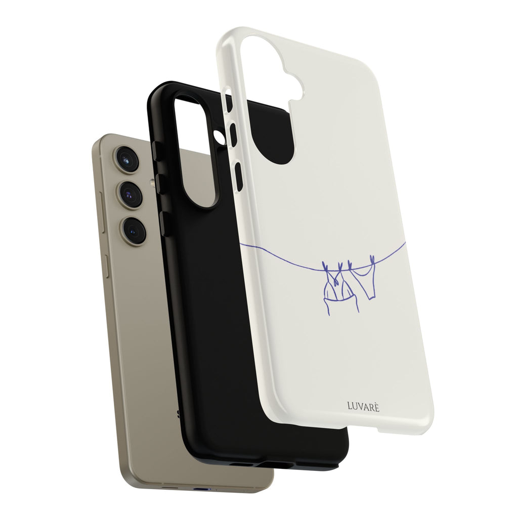 Blue Line Bikini Case