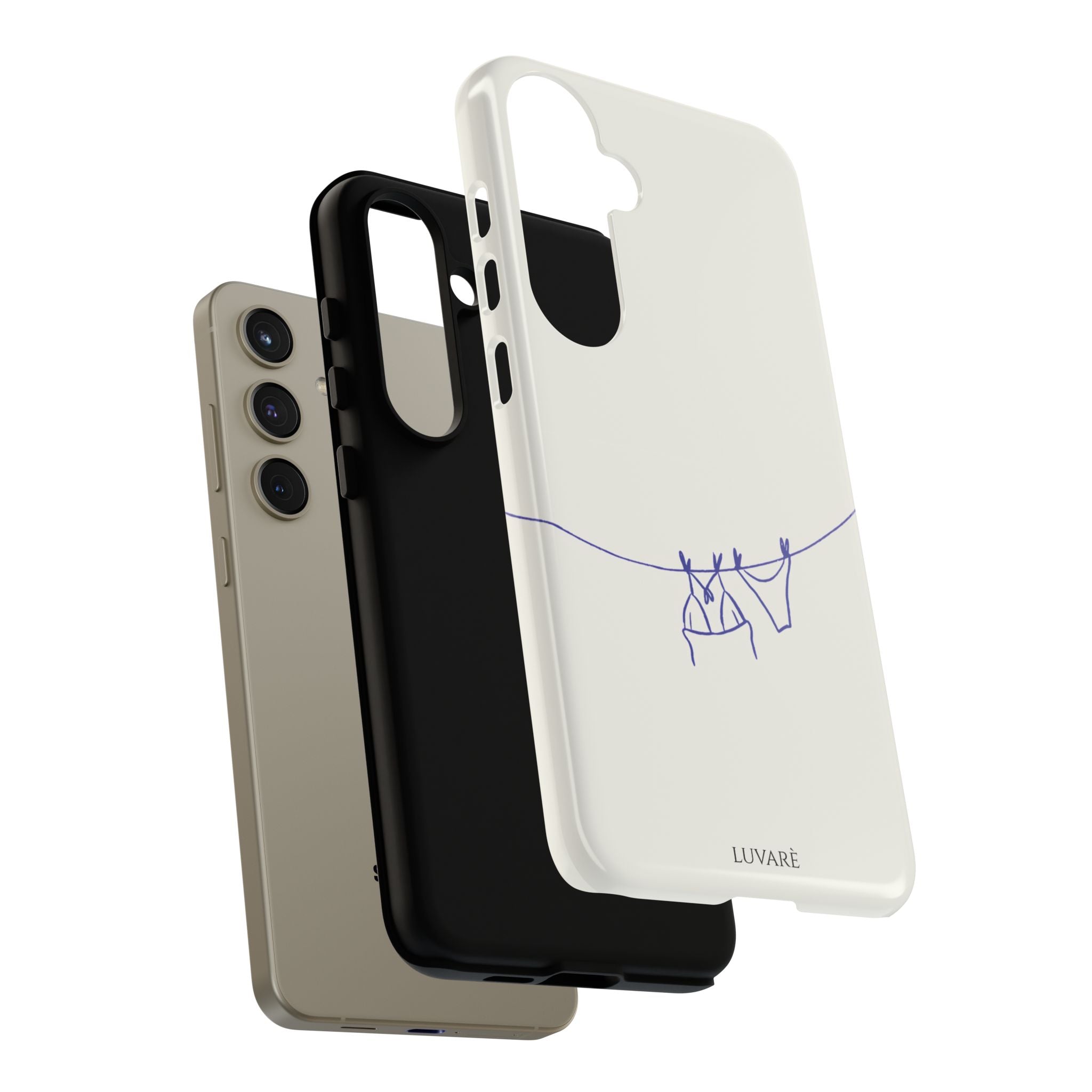 Blue Line Bikini Case