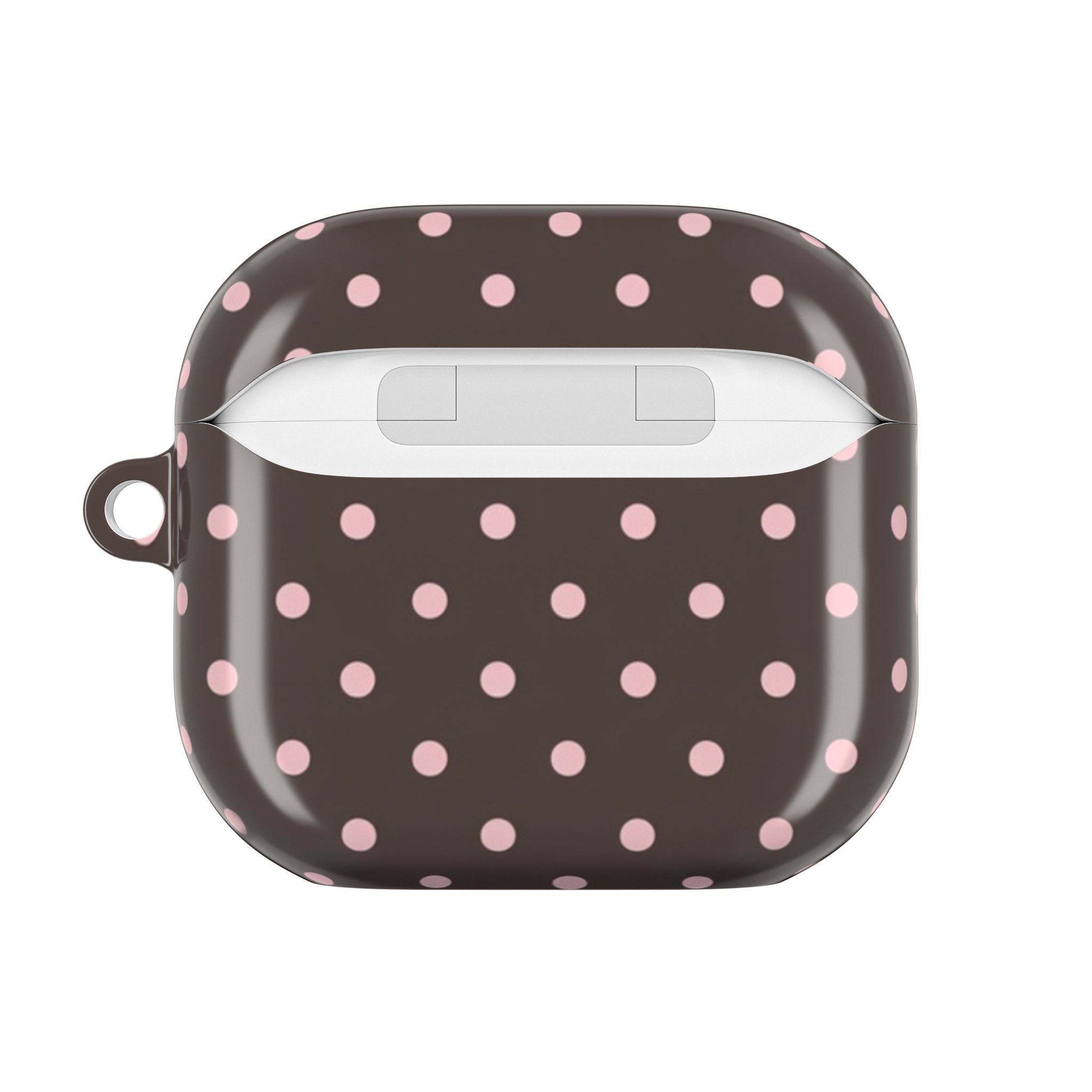 Brown Polka Dot AirPod Case