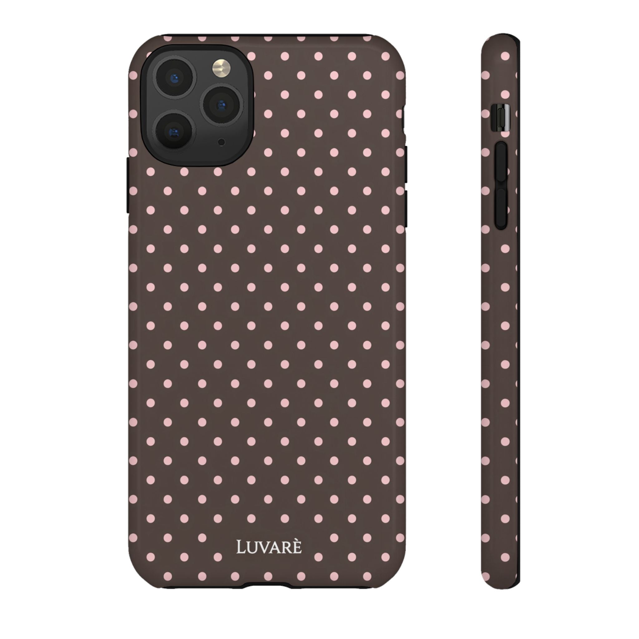 Brown Polka Dot Phone Case