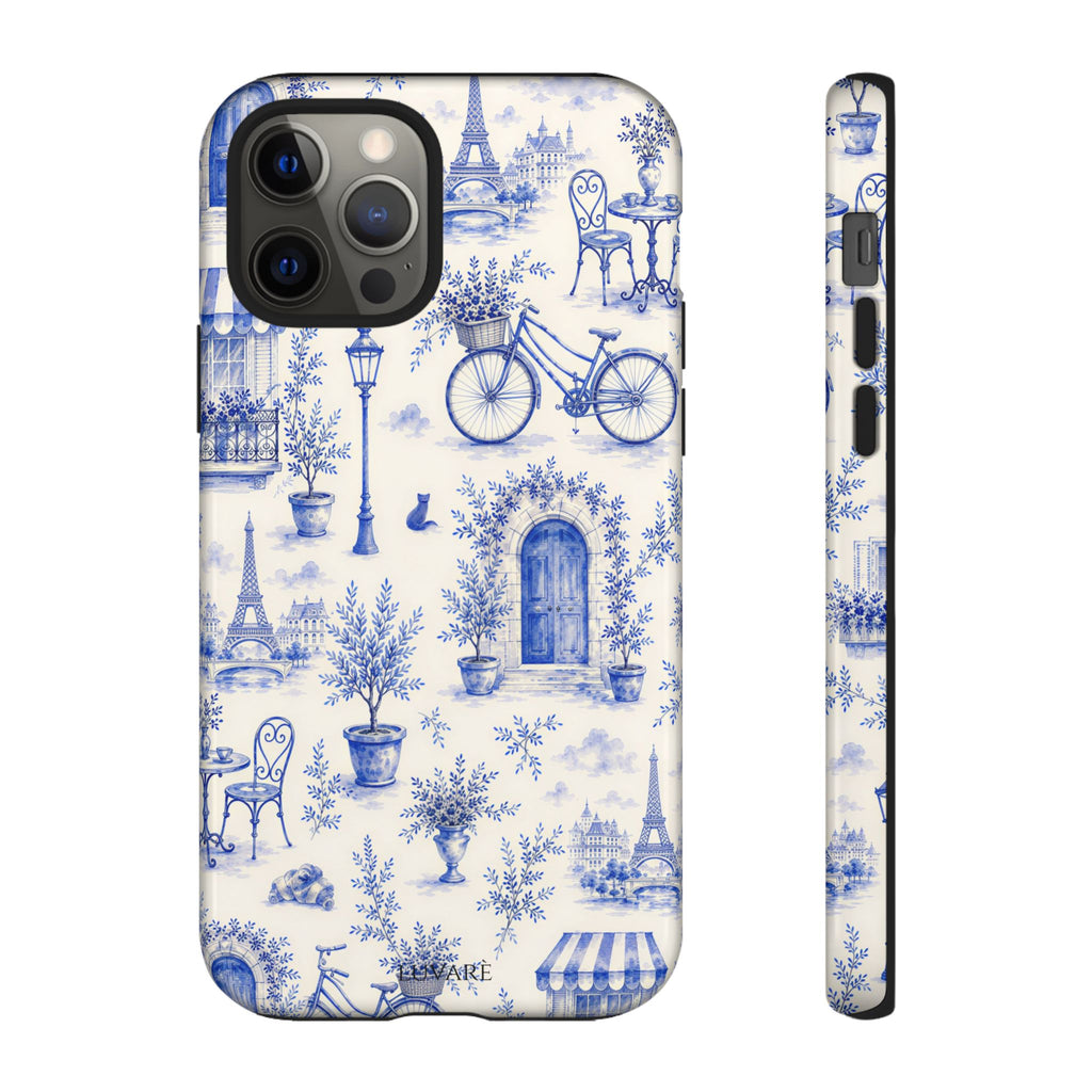 Paris Blue Toile Case