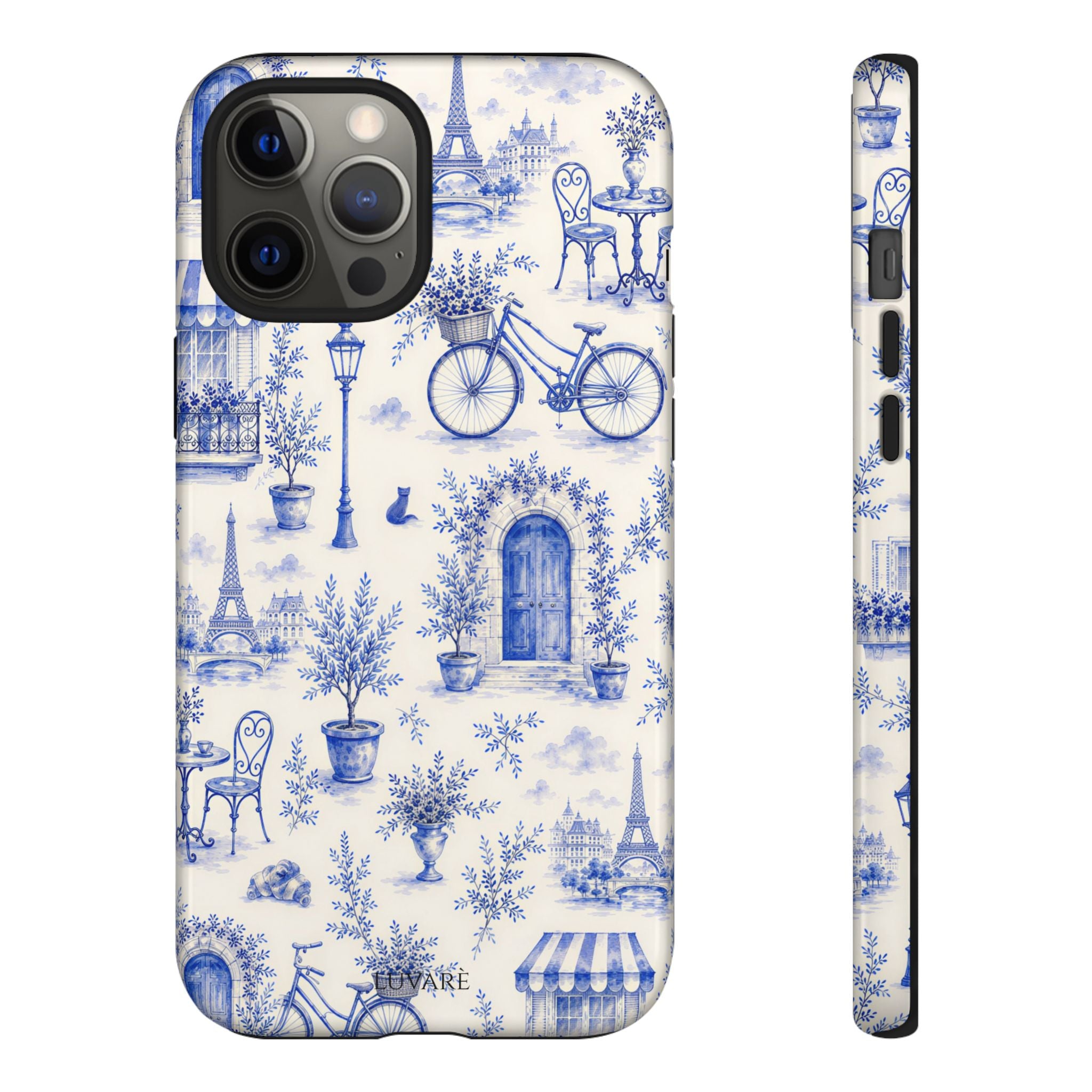 Paris Blue Toile Case