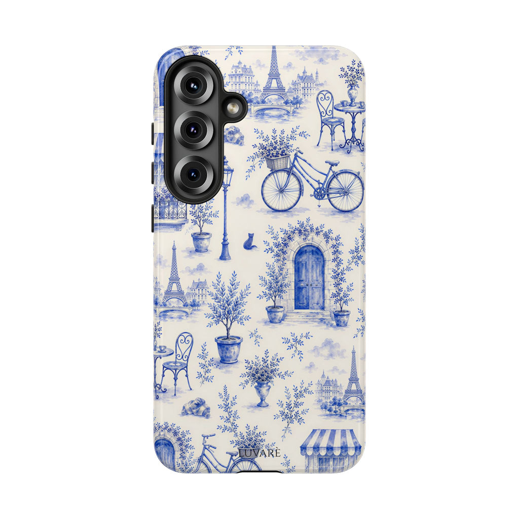 Paris Blue Toile Case