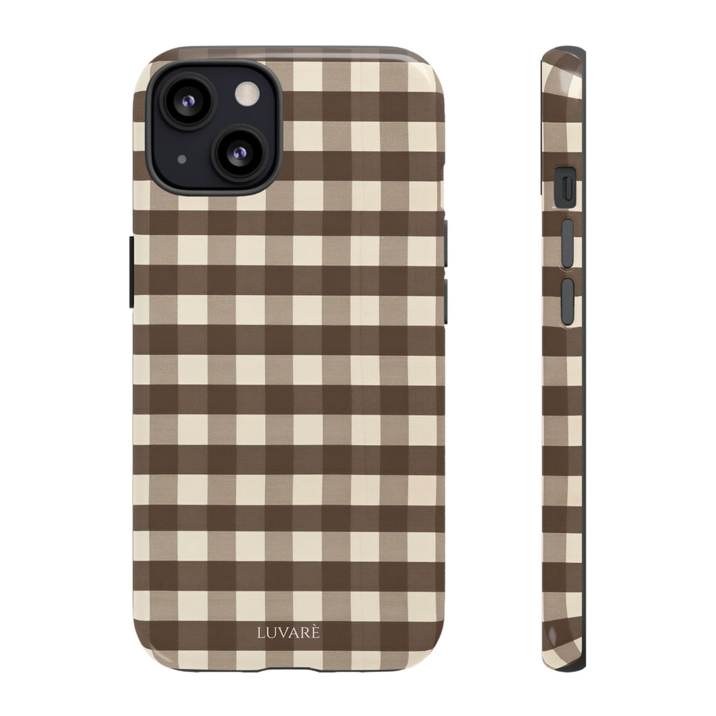 Brown Buffalo Plaid Case