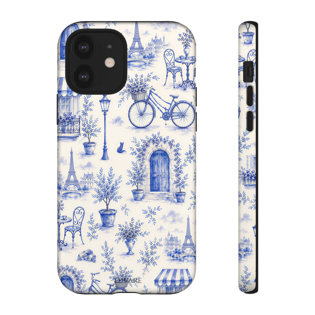 Paris Blue Toile Case