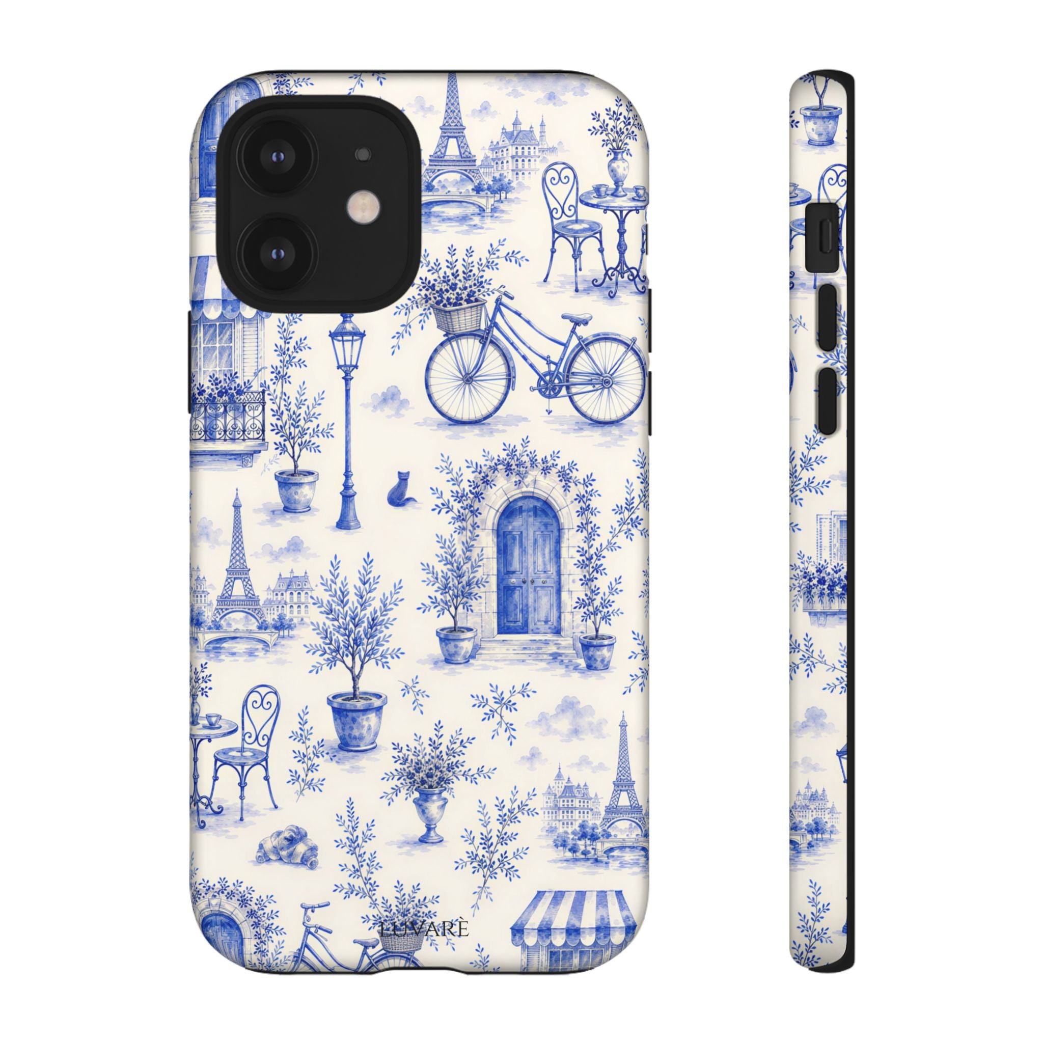Paris Blue Toile Case
