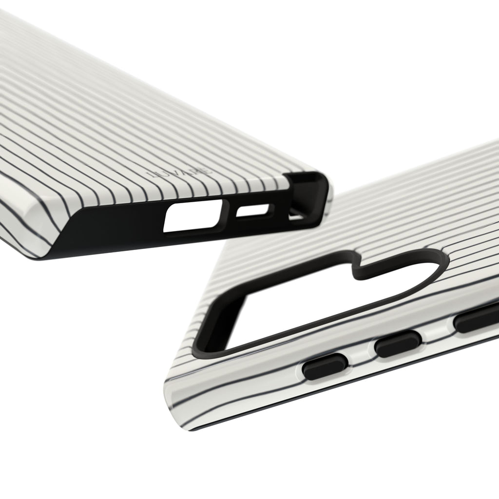 Black Pinstripe Case