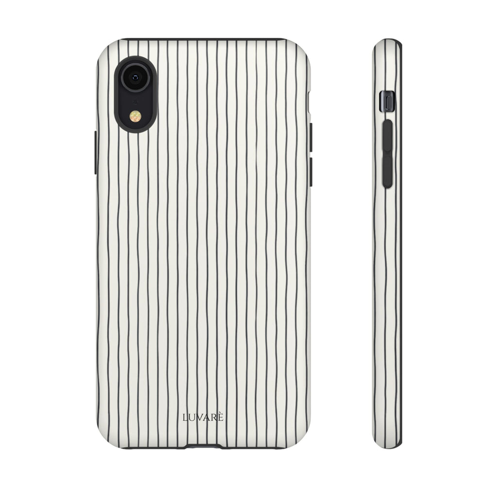 Black Pinstripe Case
