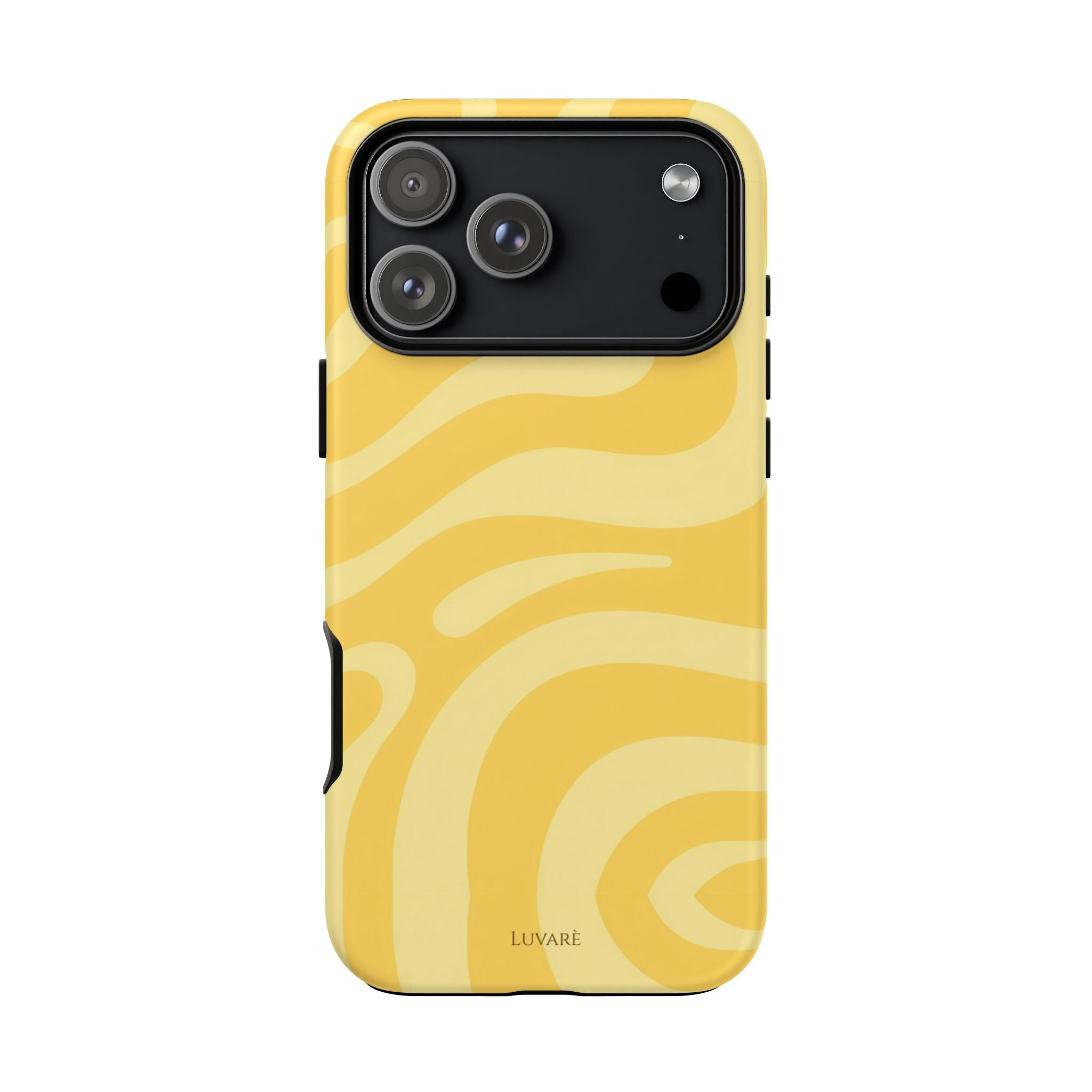 Yellow Retro Swirl Case