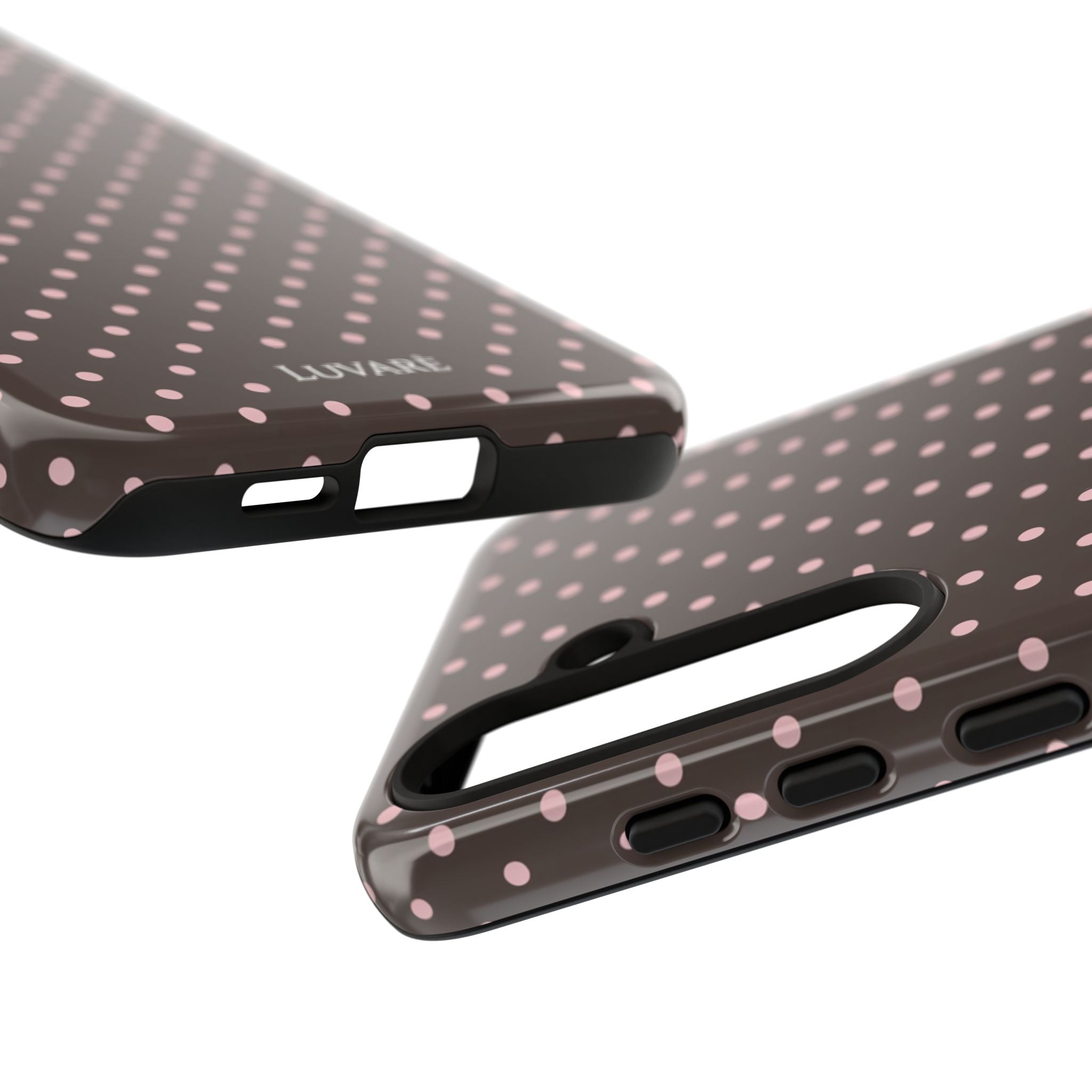 Brown Polka Dot Phone Case