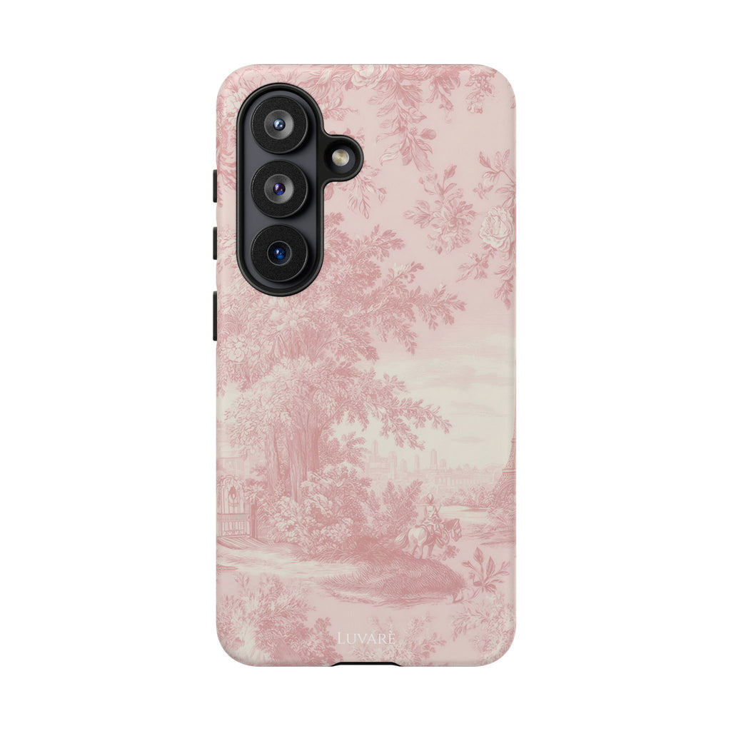 Pink Vintage Toile Case