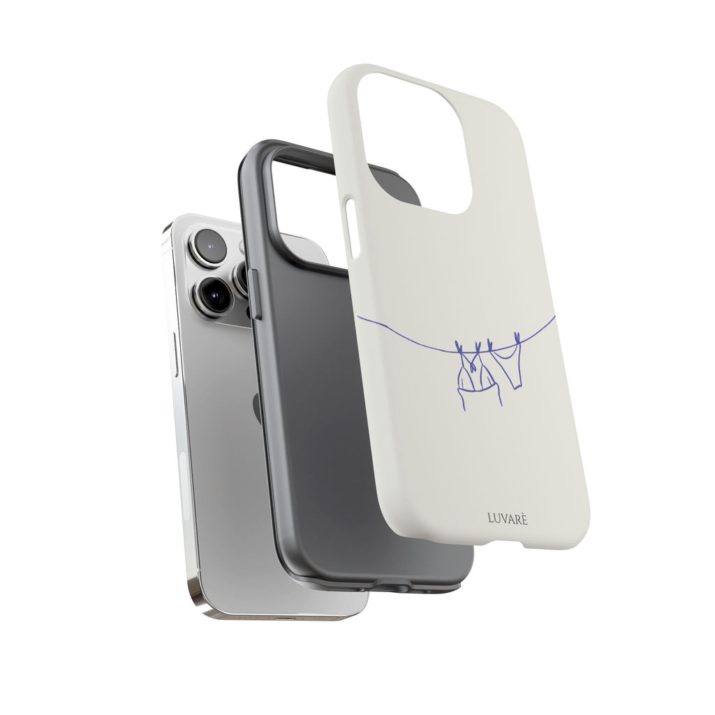 Blue Line Bikini Case