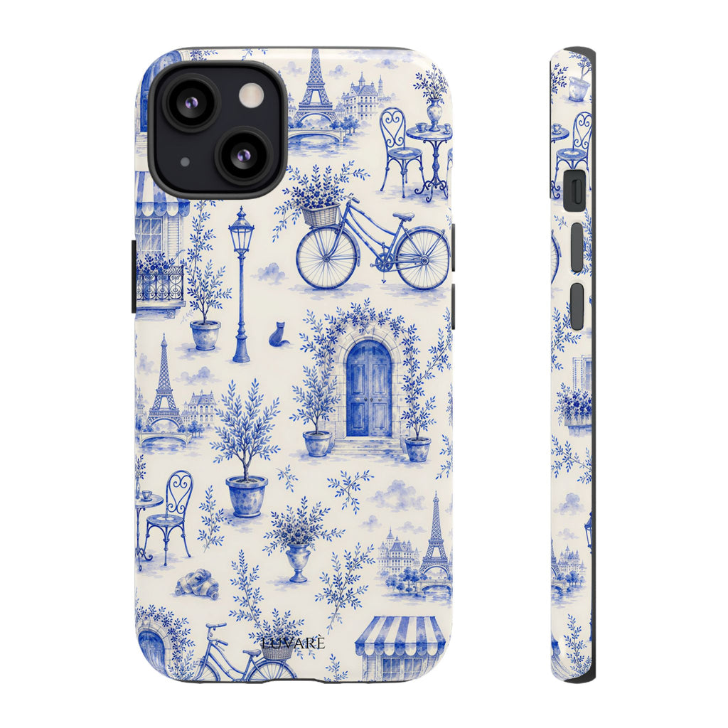 Paris Blue Toile Case