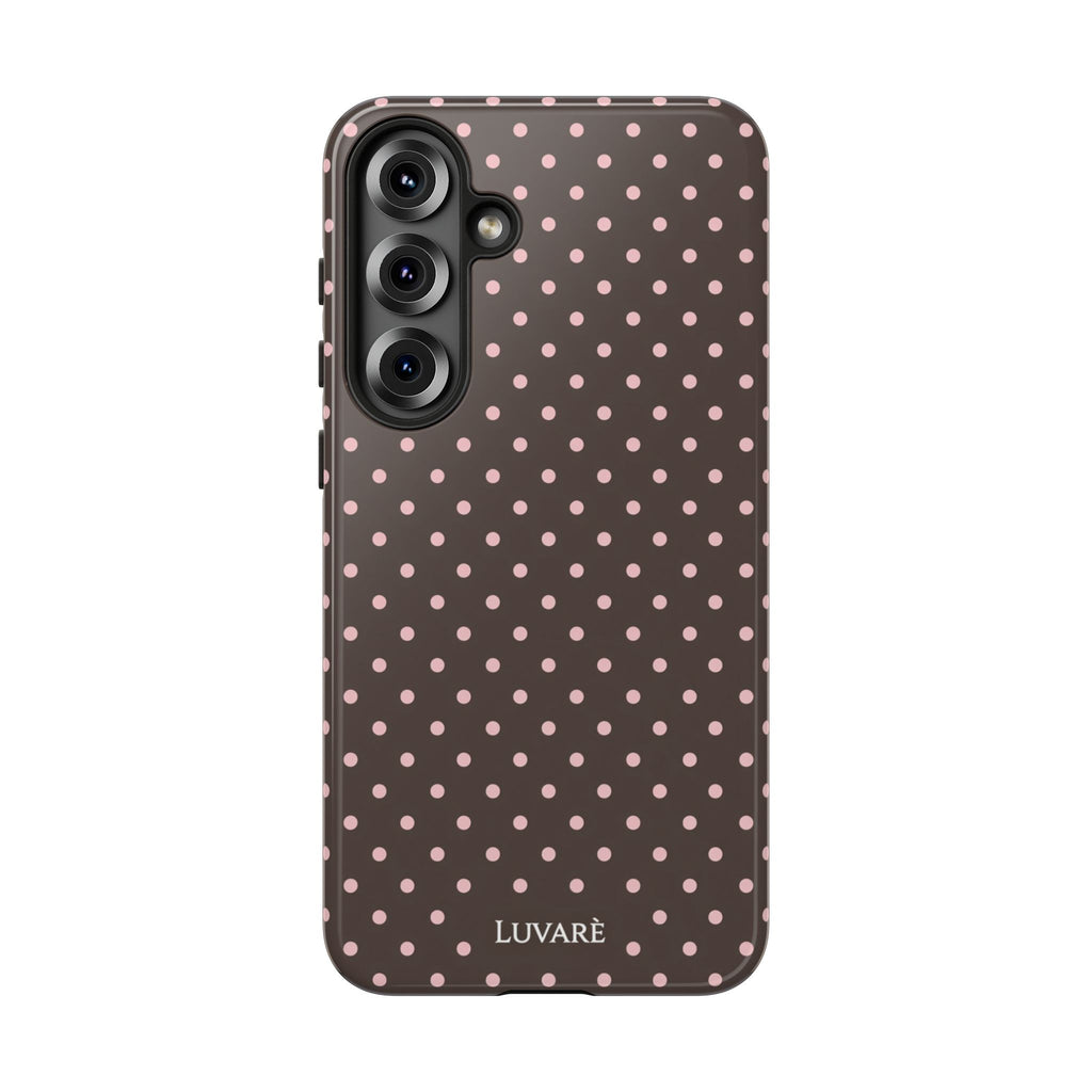 Brown Polka Dot Phone Case