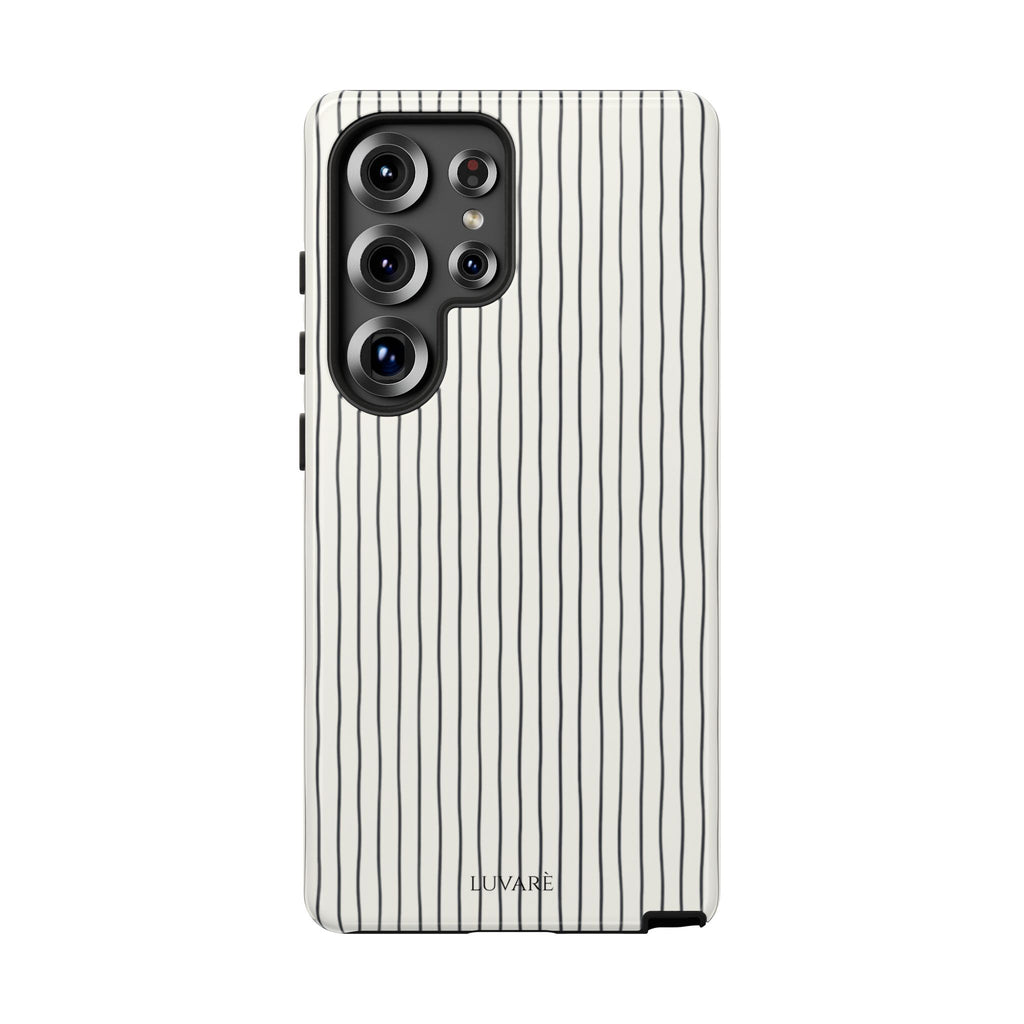 Black Pinstripe Case