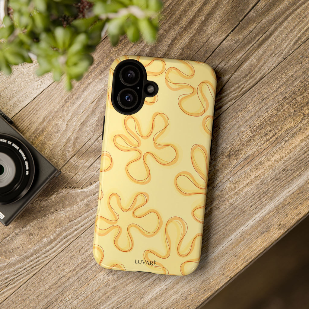 Yellow Flower Retro Case