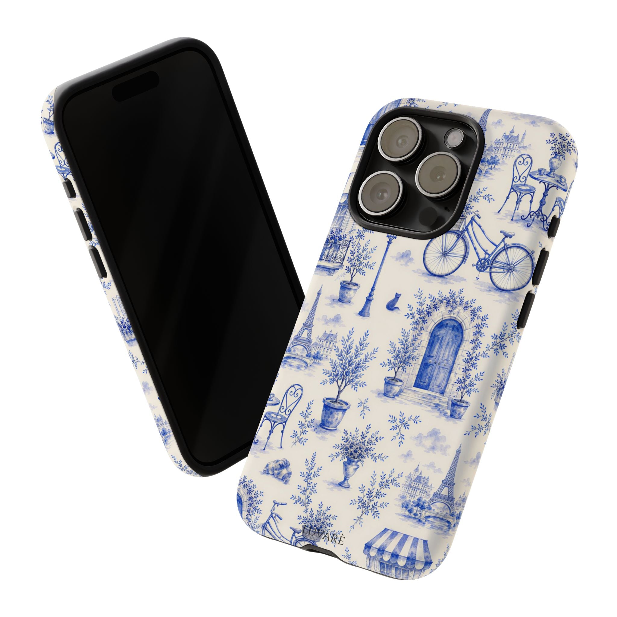 Paris Blue Toile Case