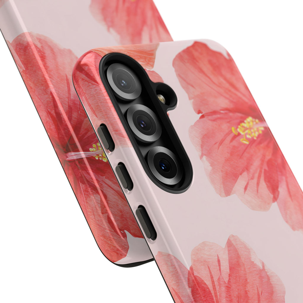 Watercolour Island Floral Hibiscus Case