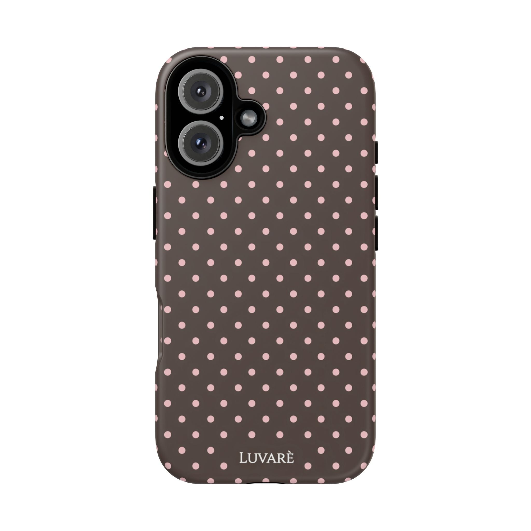 Brown Polka Dot Phone Case