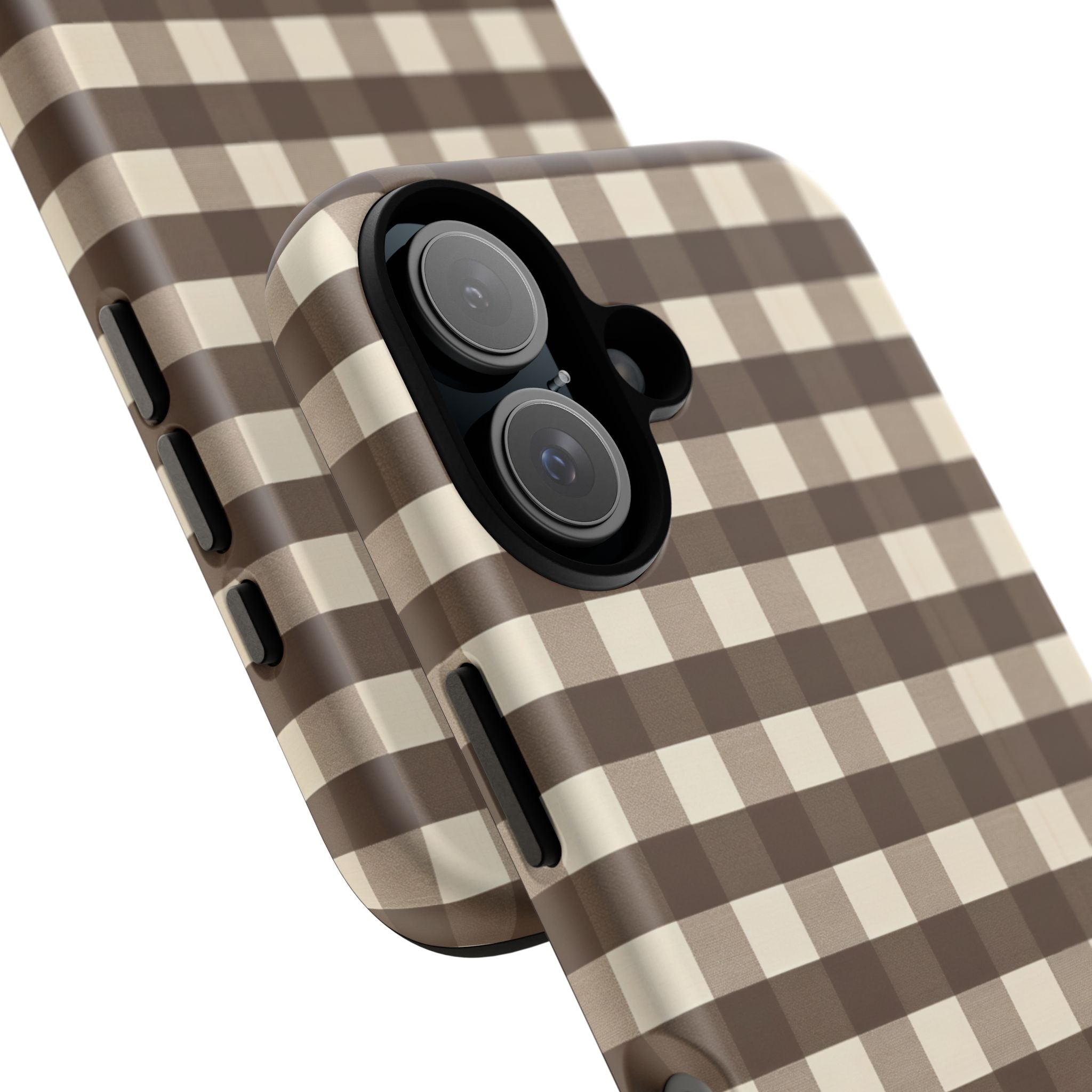 Brown Buffalo Plaid Case