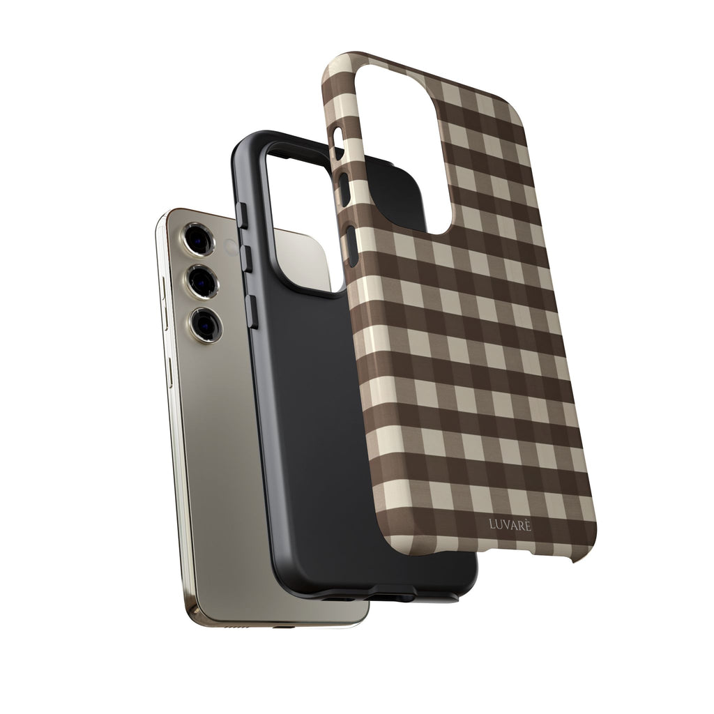 Brown Buffalo Plaid Case
