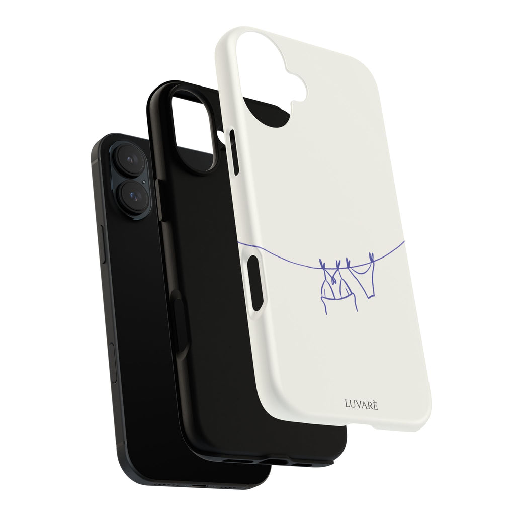 Blue Line Bikini Case